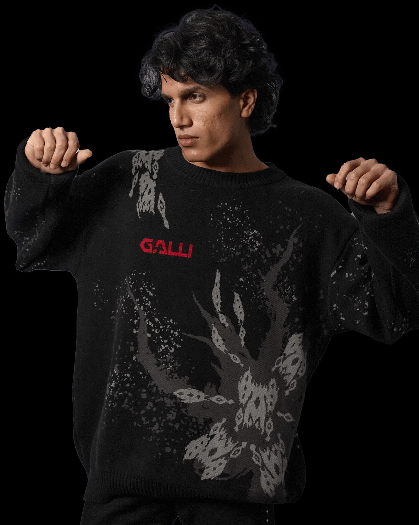 Flat-knit knitwear manufactured by Golfline, Ludhiana